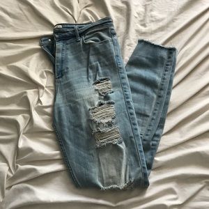 Abercrombie Distressed Jeans
